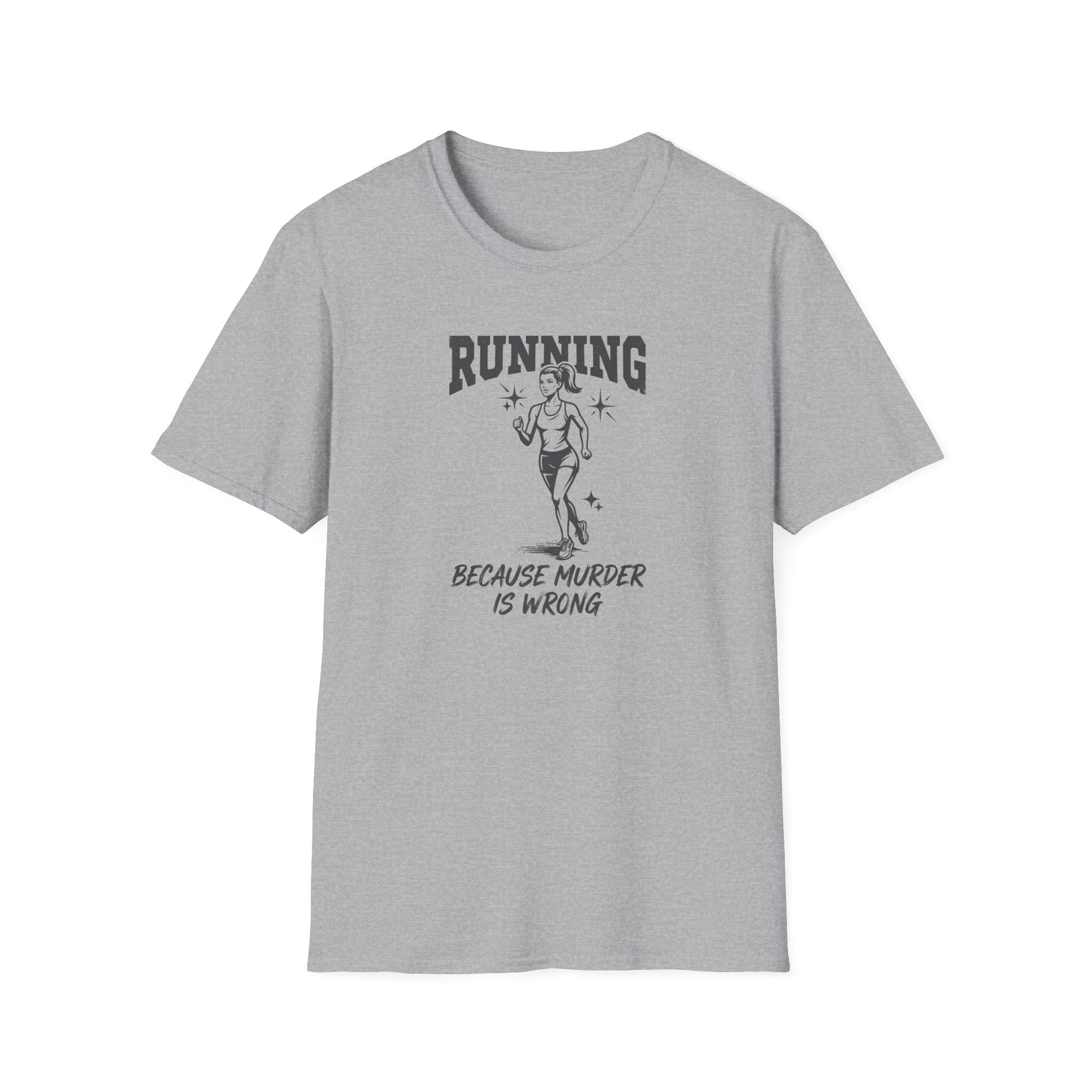 Because Murder Is Wrong Running Tee