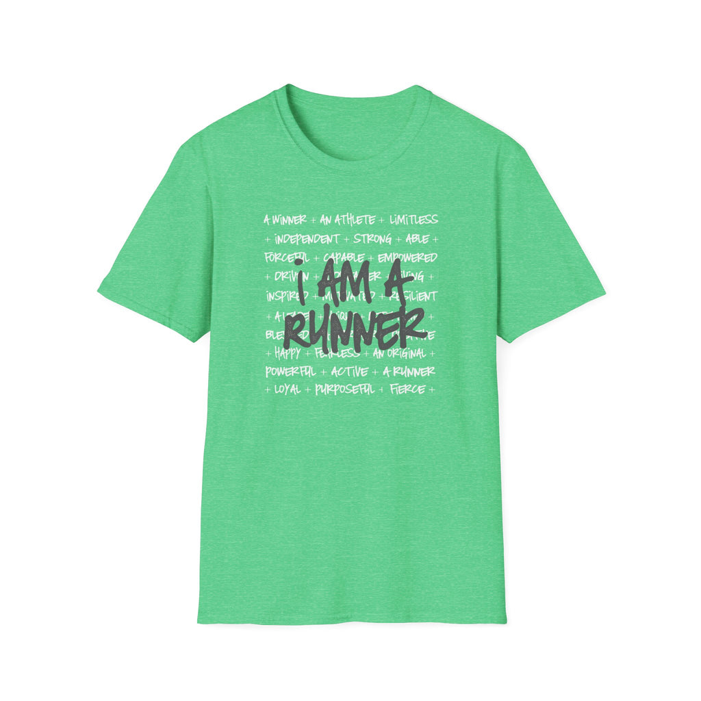 I Am Runner Graphic Tee | Running Identity T-Shirt for Men & Women