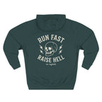 Run Fast Raise Hell Hoodie