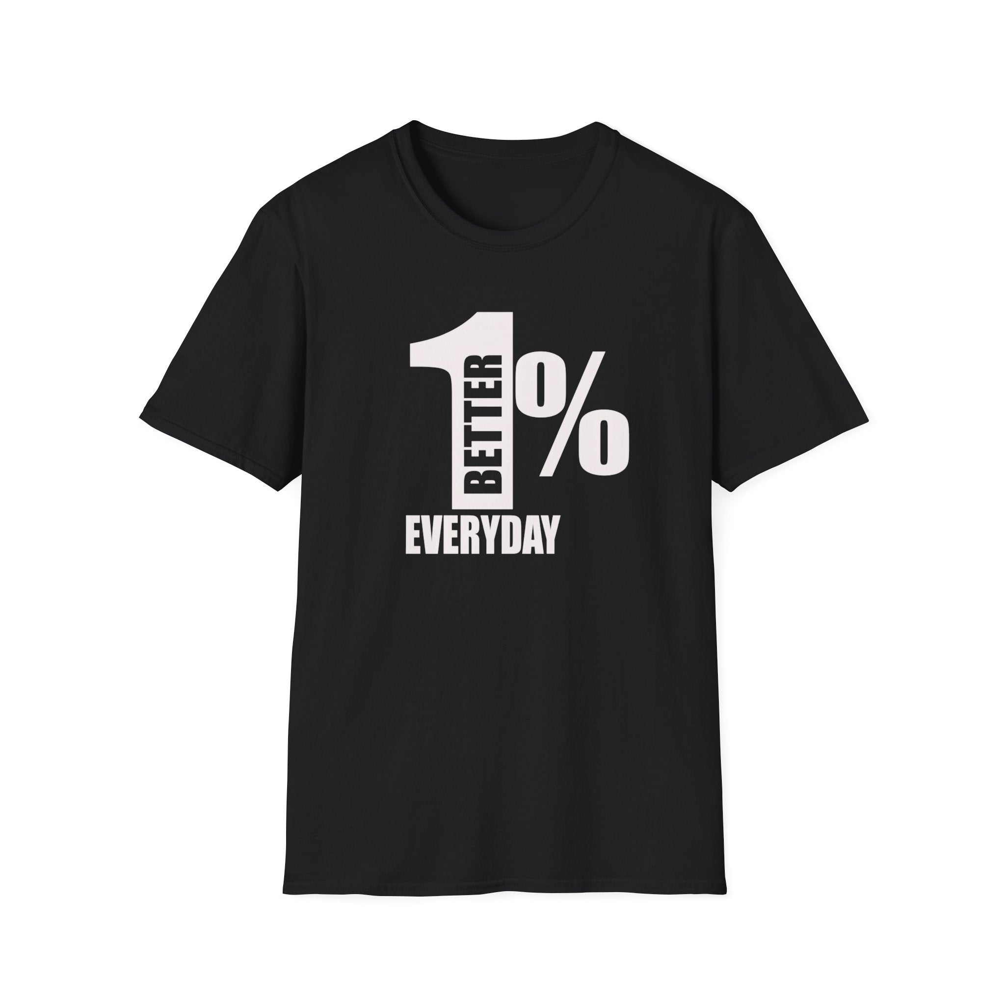 1% Better Motivational Graphic Tee