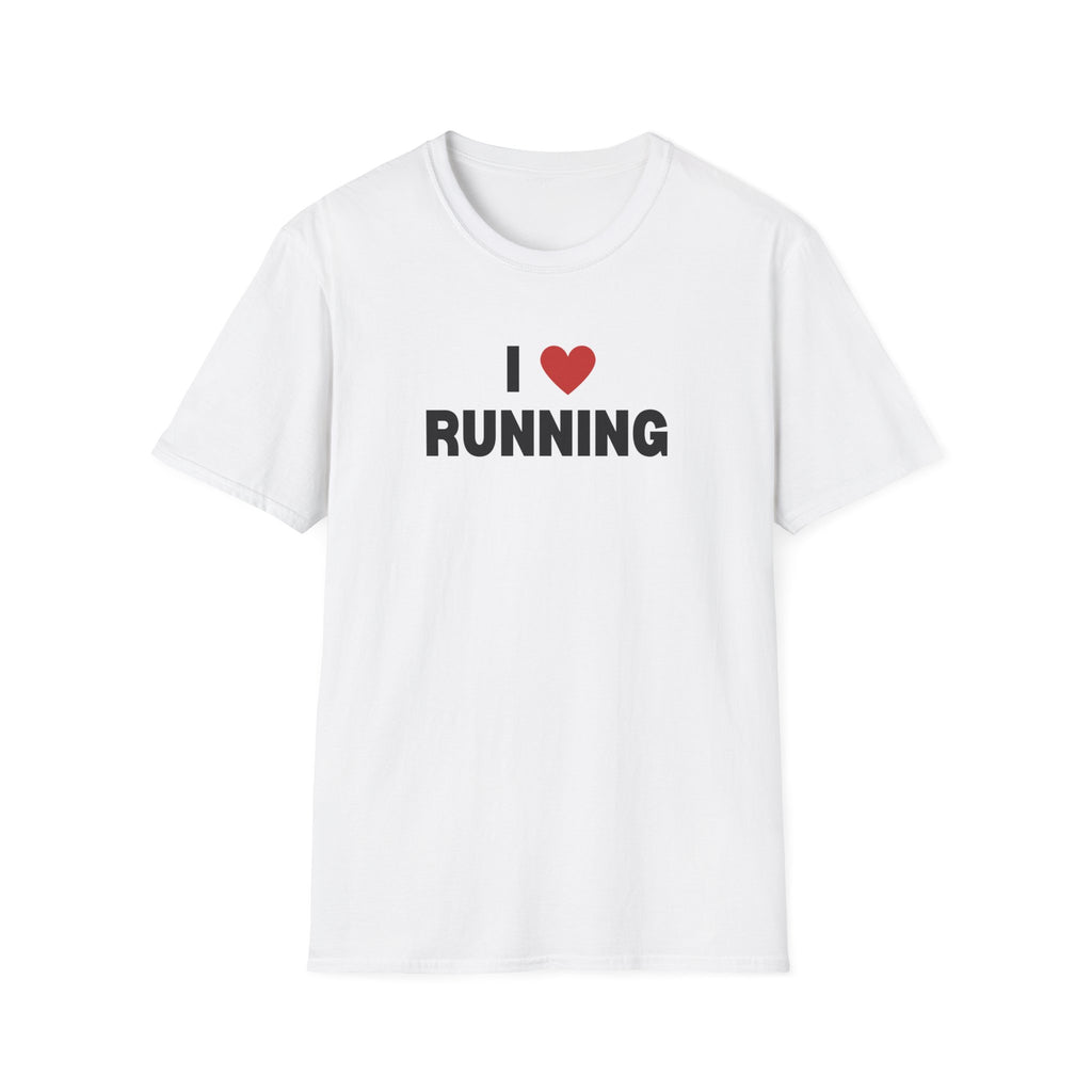 I Love Running Graphic Tee