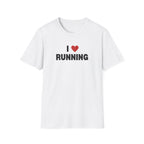 I Love Running Graphic Tee