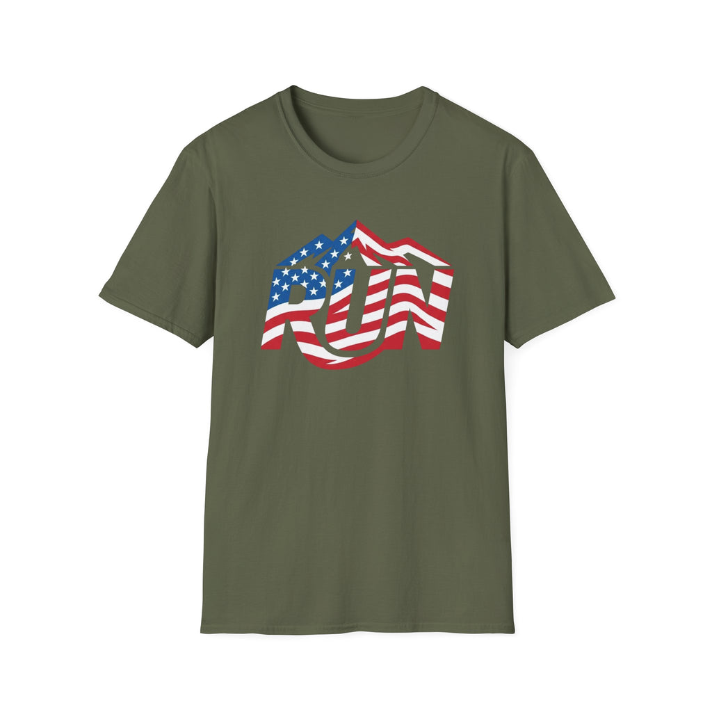 Run Flag MTN Tee