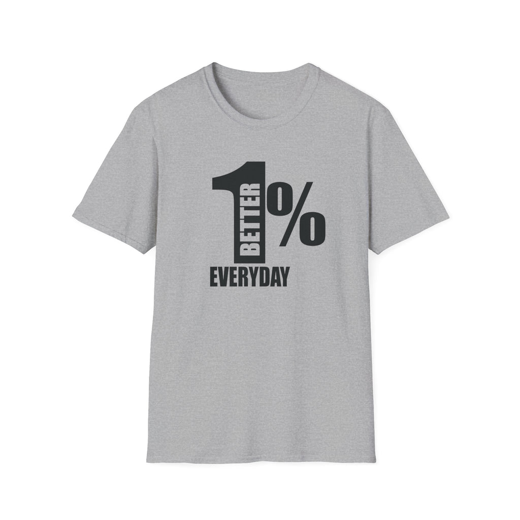1% Better Motivational Graphic Tee
