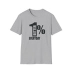1% Better Motivational Graphic Tee