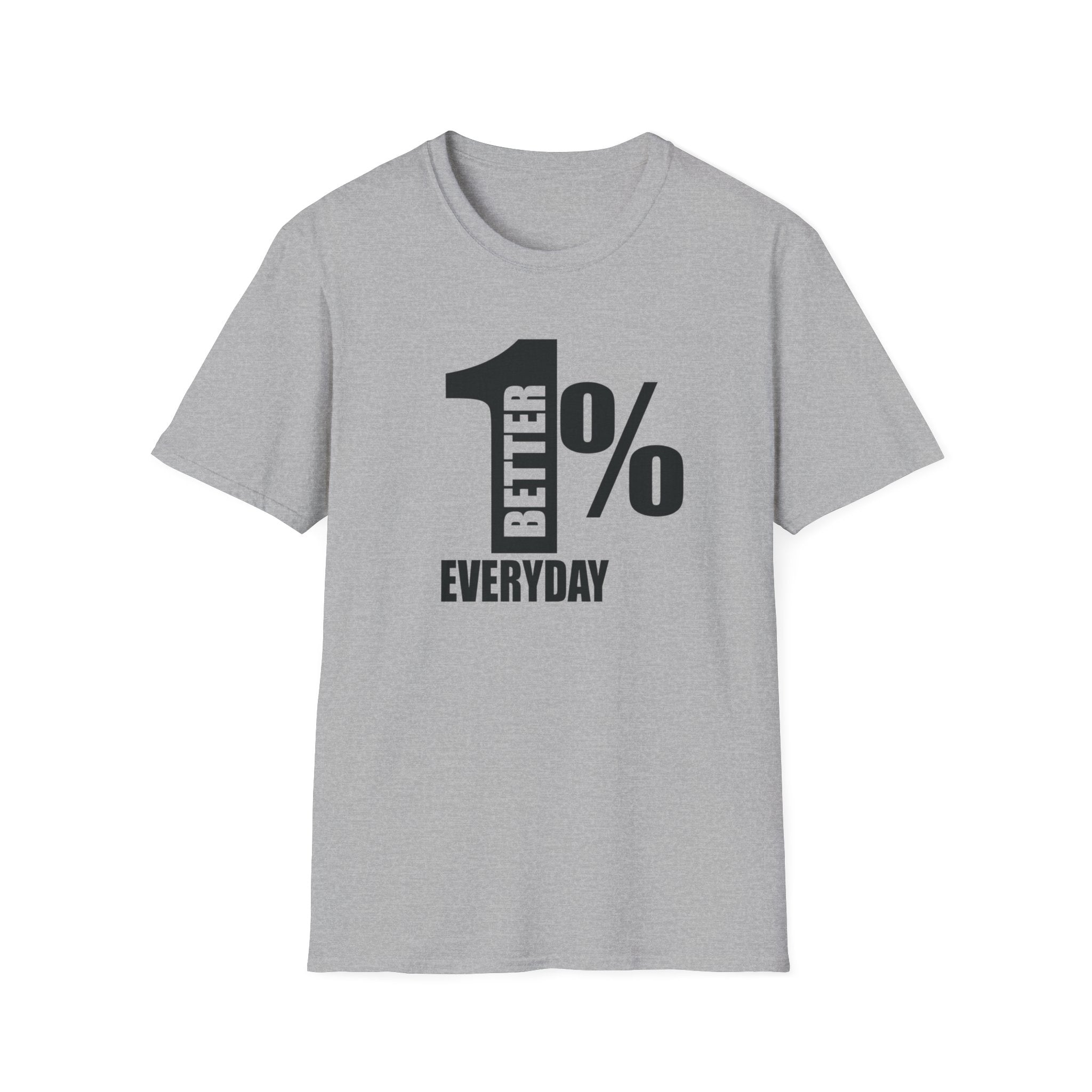 1% Better Motivational Graphic Tee