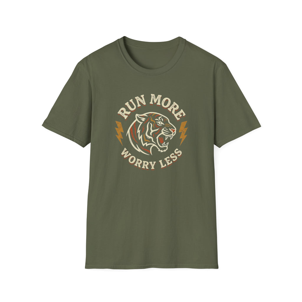 Run More Worry Less Tee