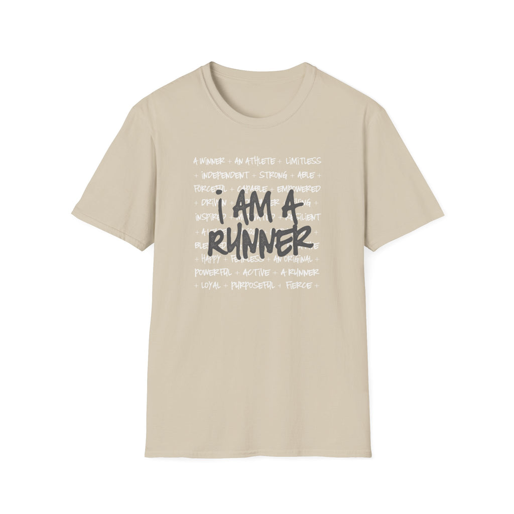 I Am Runner Graphic Tee | Running Identity T-Shirt for Men & Women