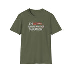 Never Again Funny Running T-Shirt