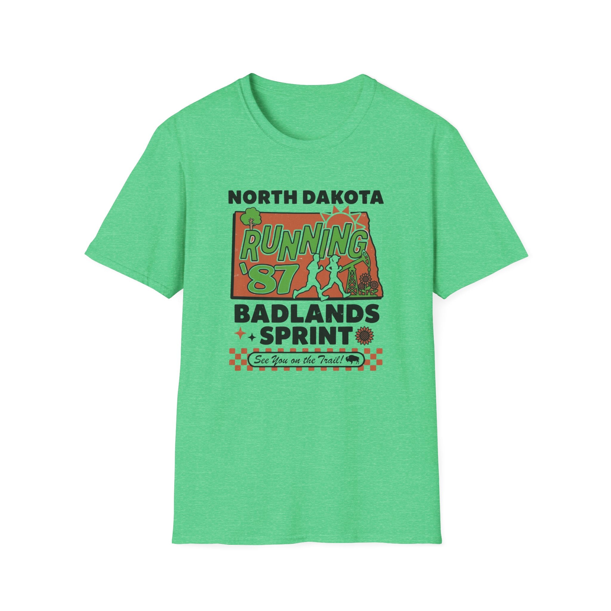 North Dakota Run T-Shirt