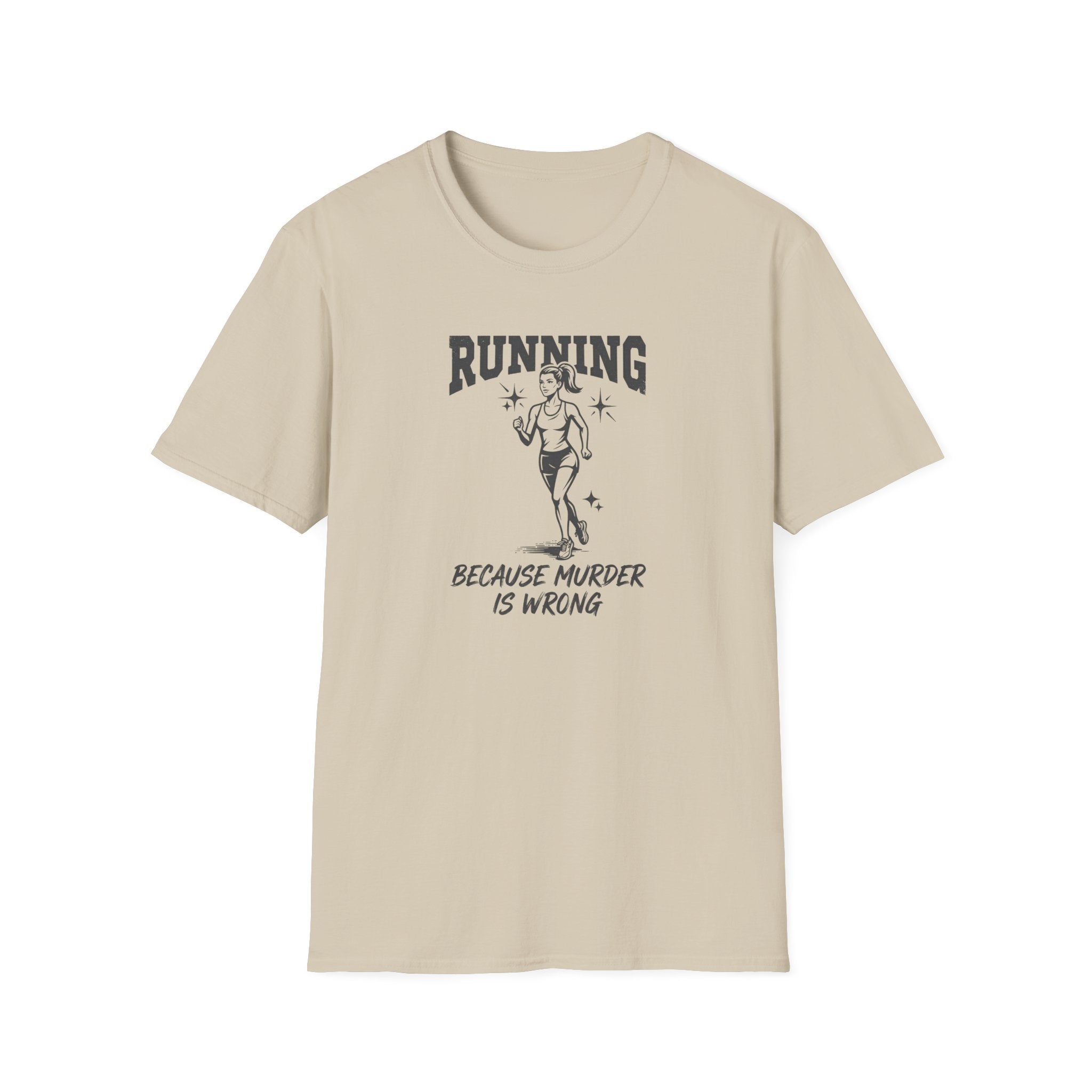 Because Murder Is Wrong Running Tee