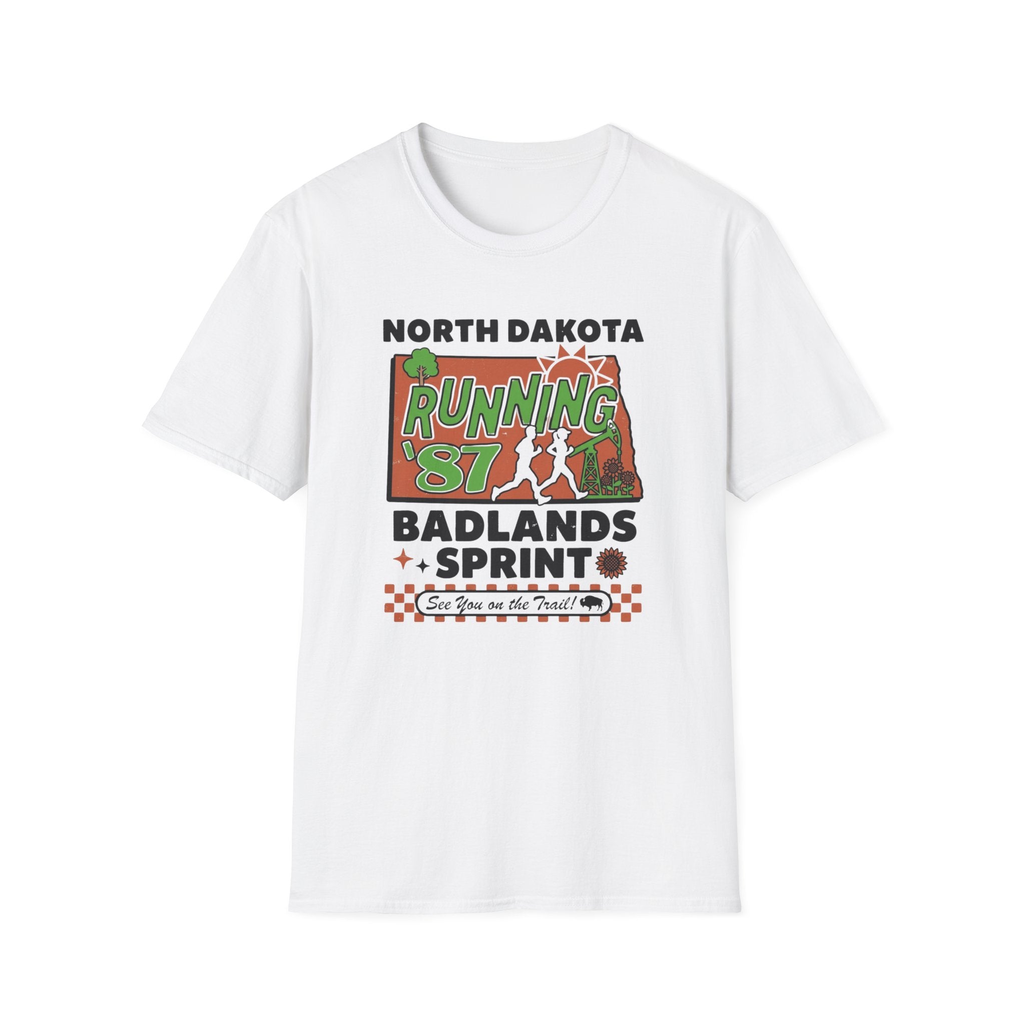 North Dakota Run T-Shirt