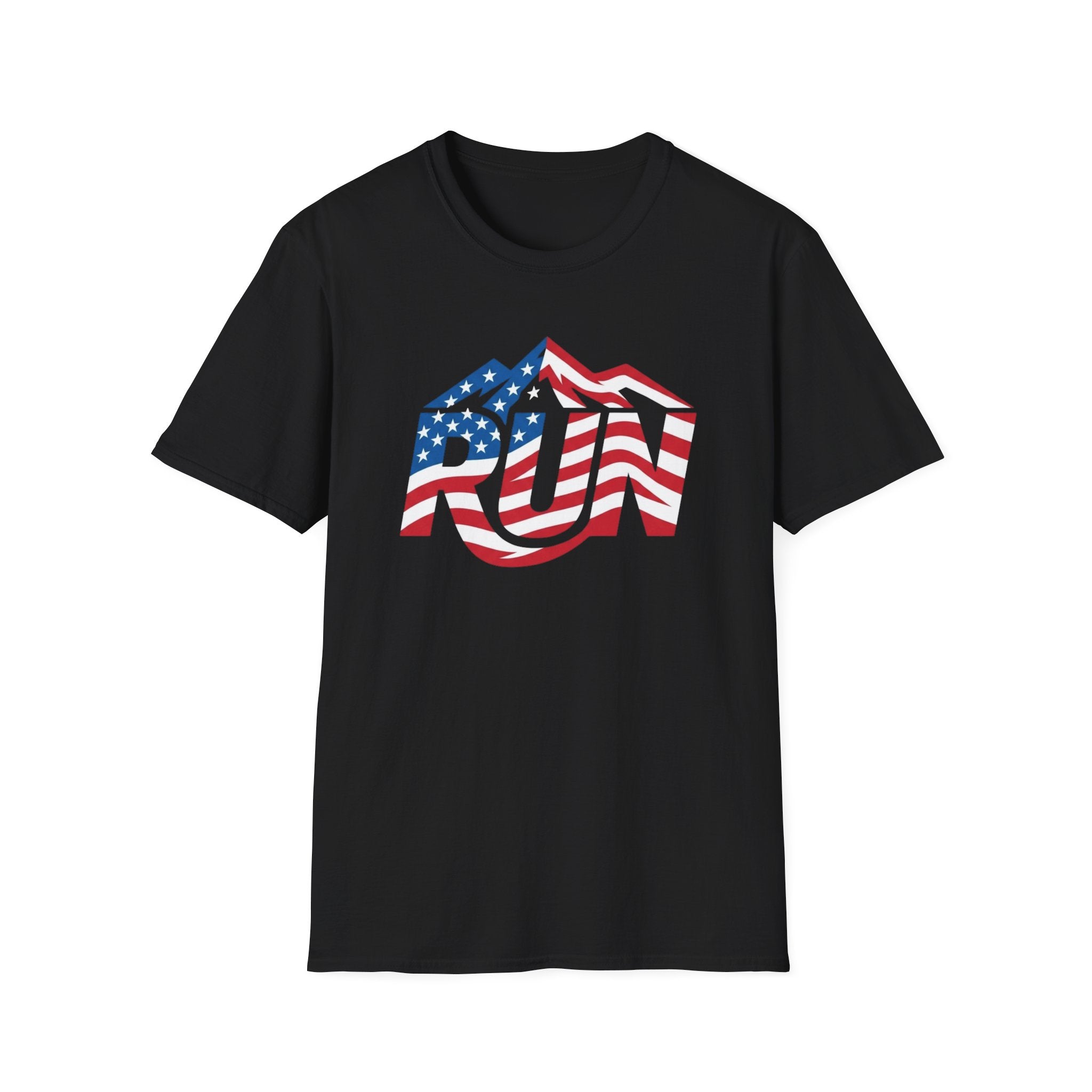 Run Flag MTN Tee