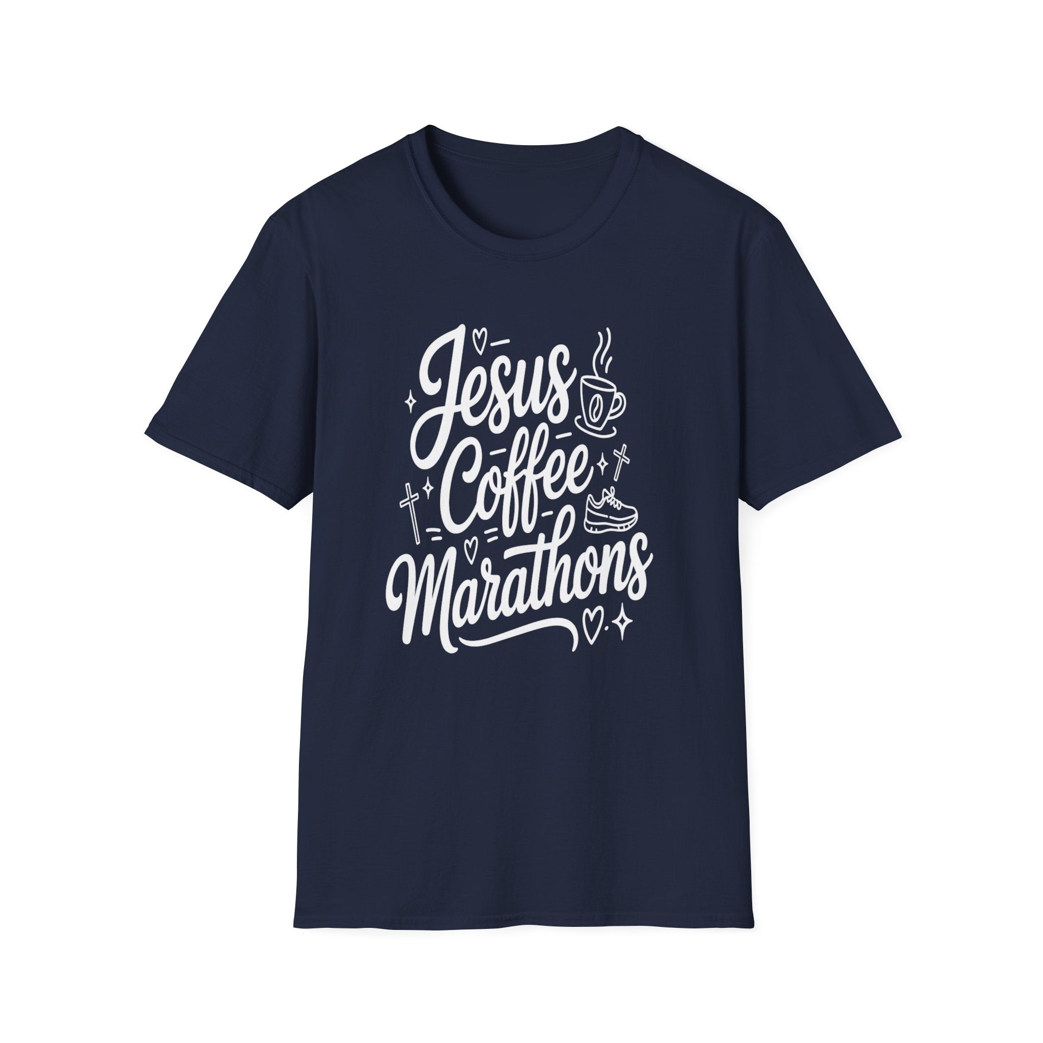 Jesus, Coffee and Marathons Tee