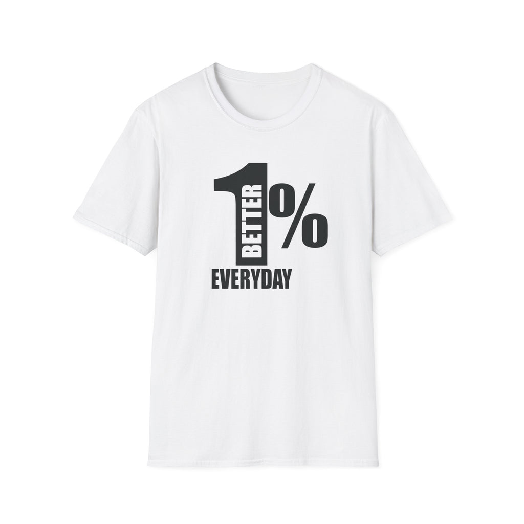 1% Better Motivational Graphic Tee
