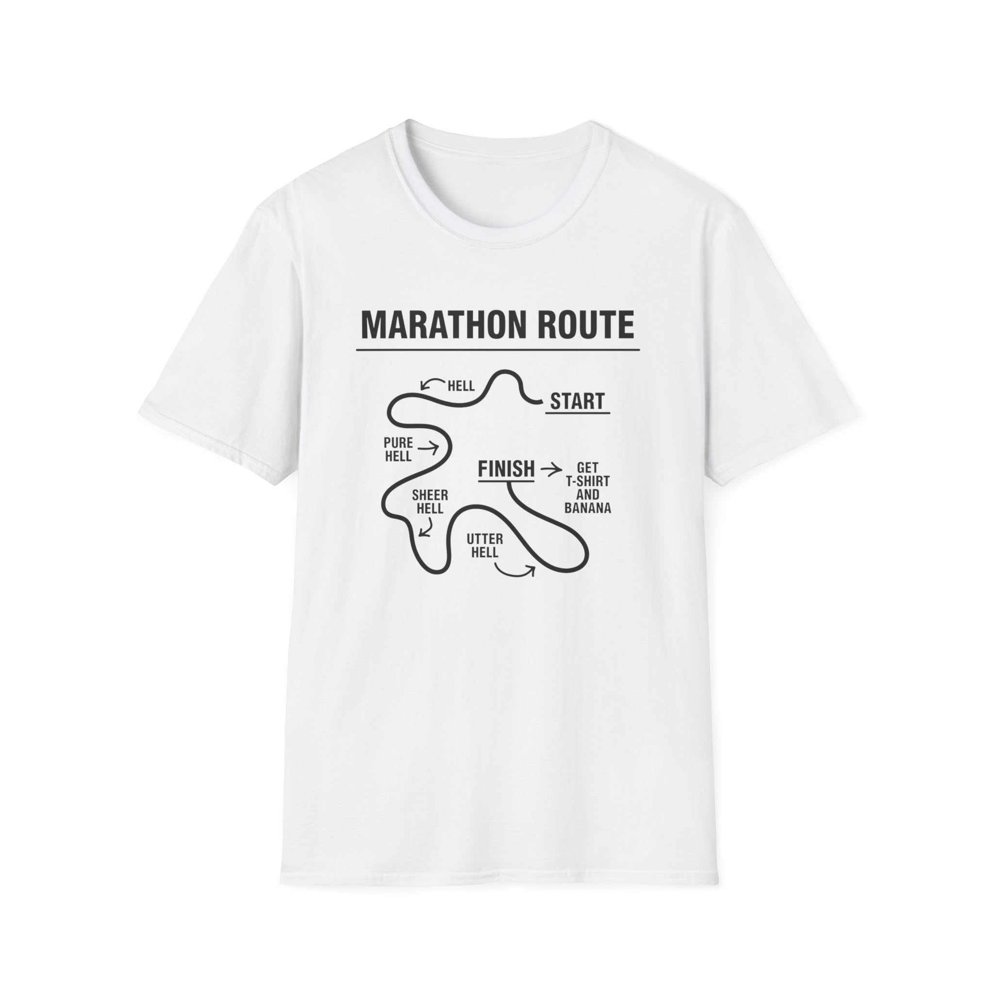 Marathon Route Tee