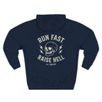 Run Fast Raise Hell Hoodie