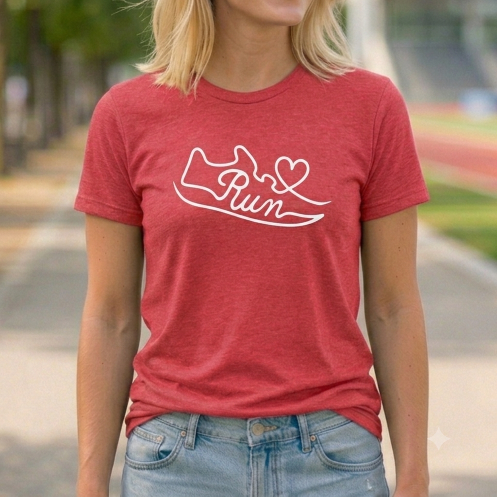 Run Heart Lace