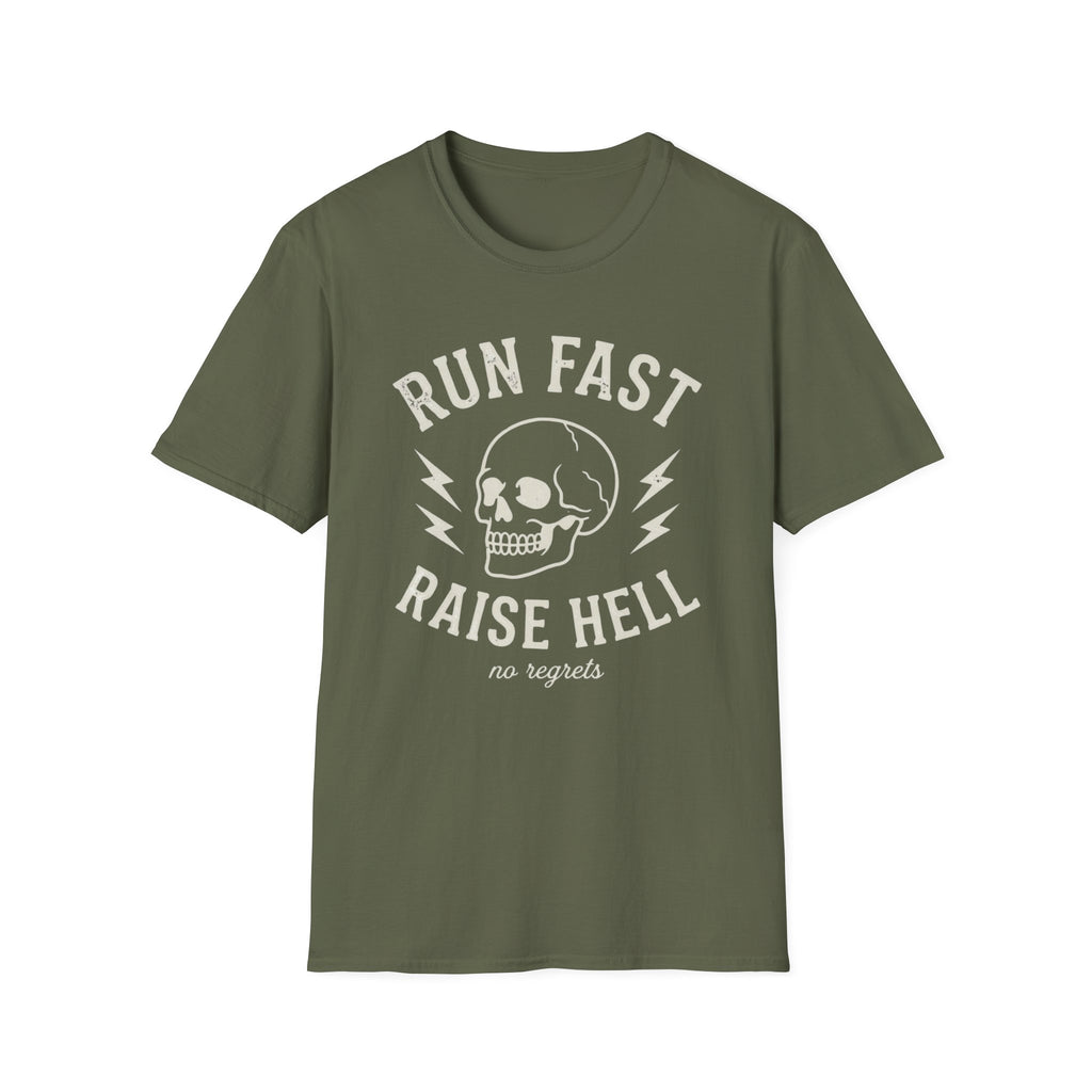 Run Fast Raise Hell Tee