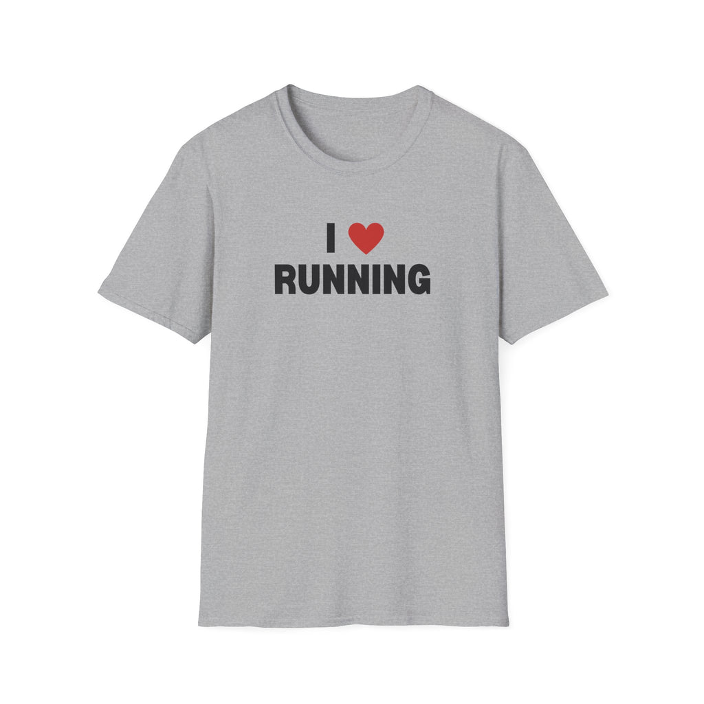 I Love Running Graphic Tee