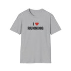 I Love Running Graphic Tee