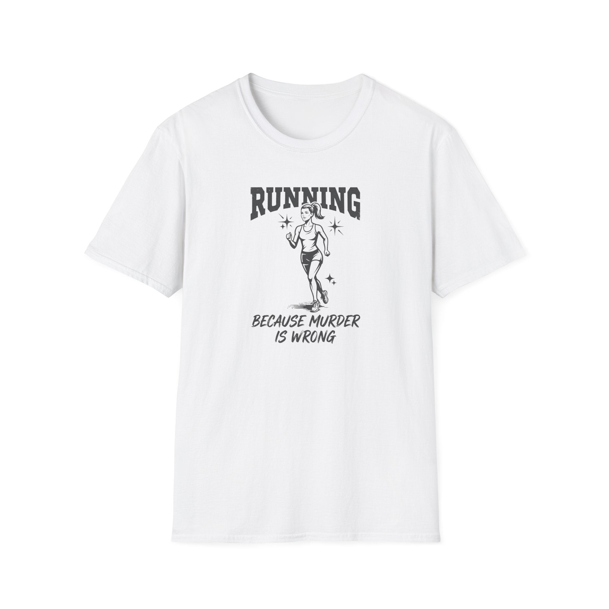 Because Murder Is Wrong Running Tee