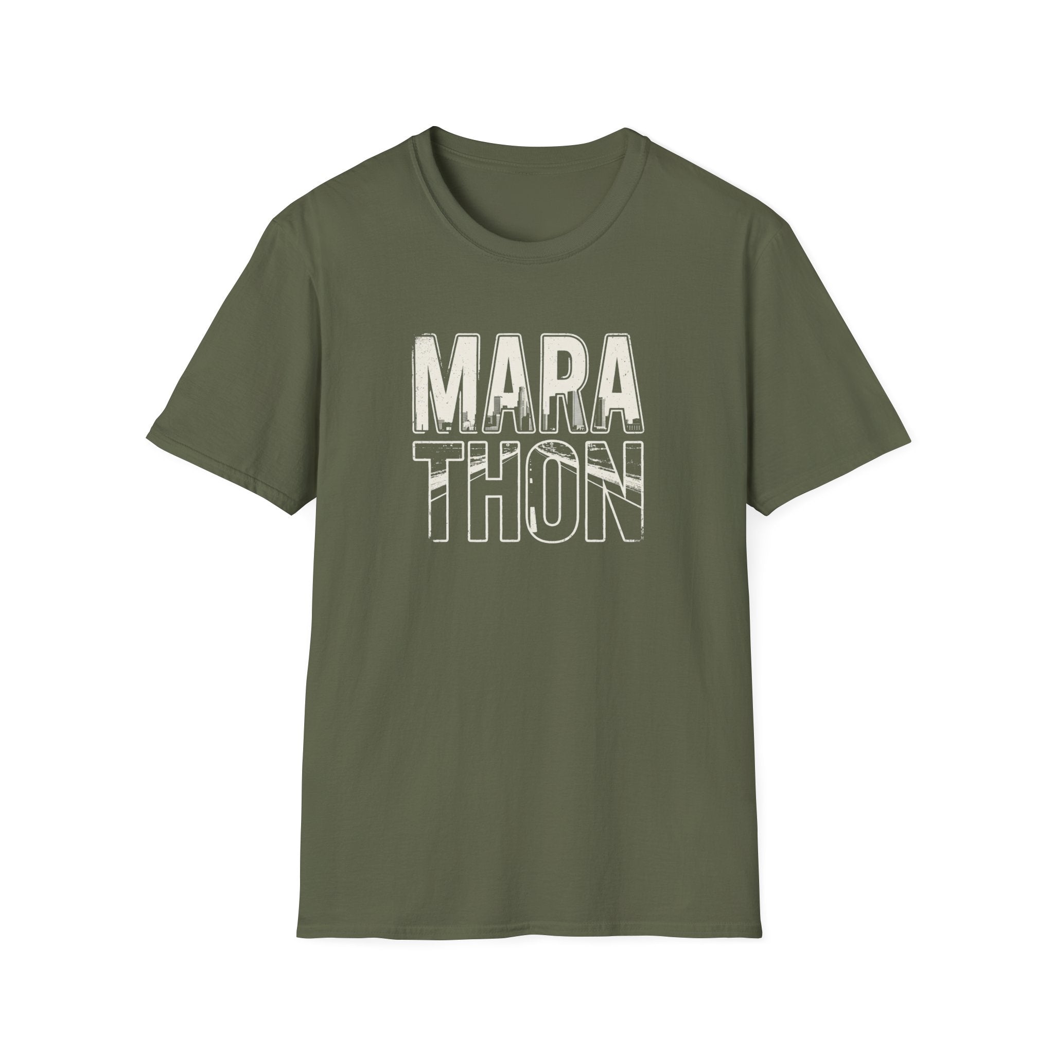 Green Marathon shirt