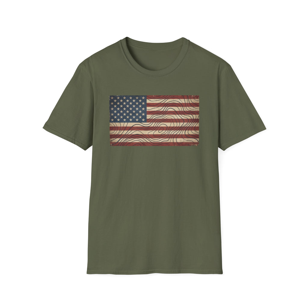 Topo Flag Patriotic