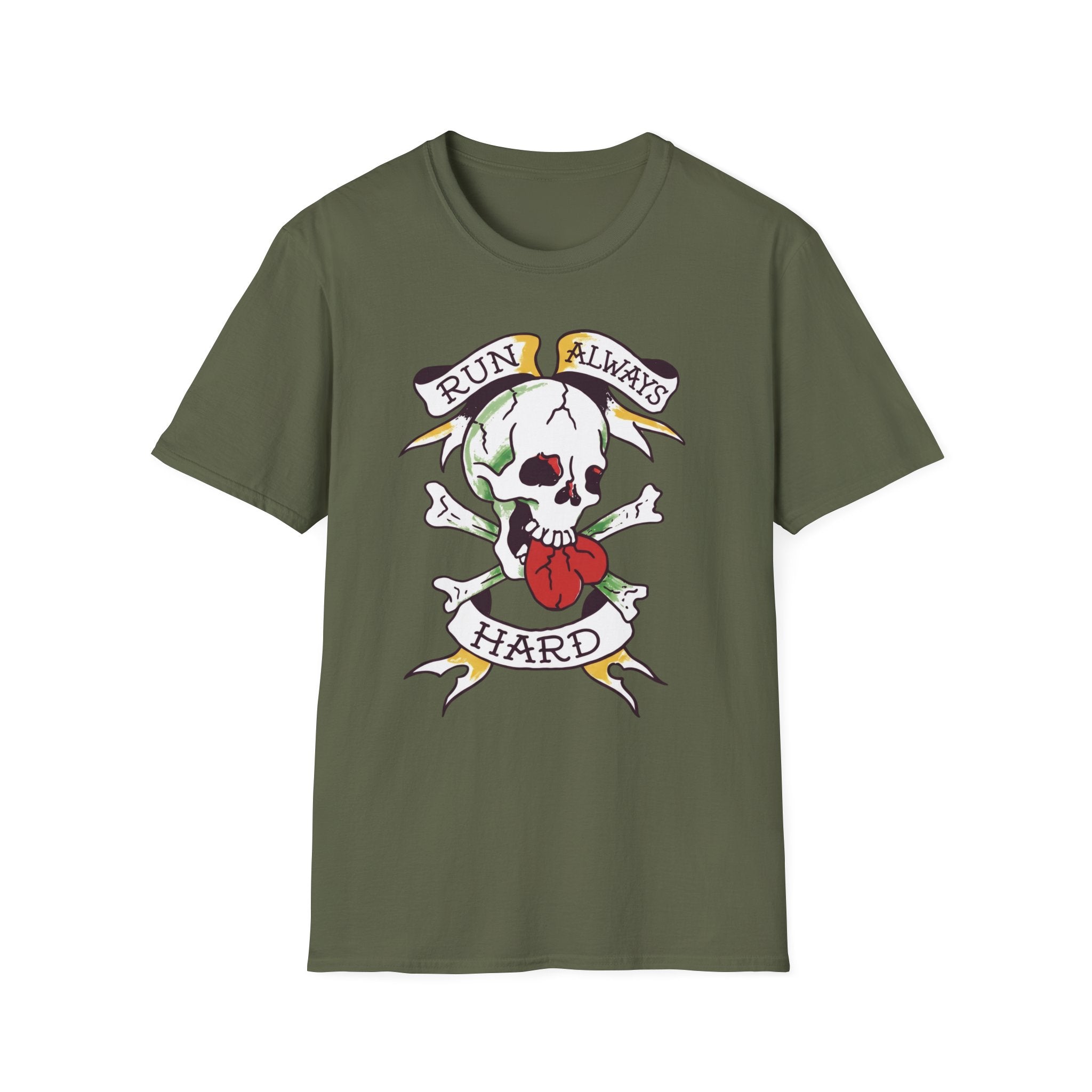 Run Always Skull Tee