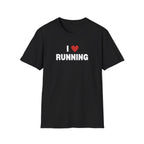 I Love Running Graphic Tee