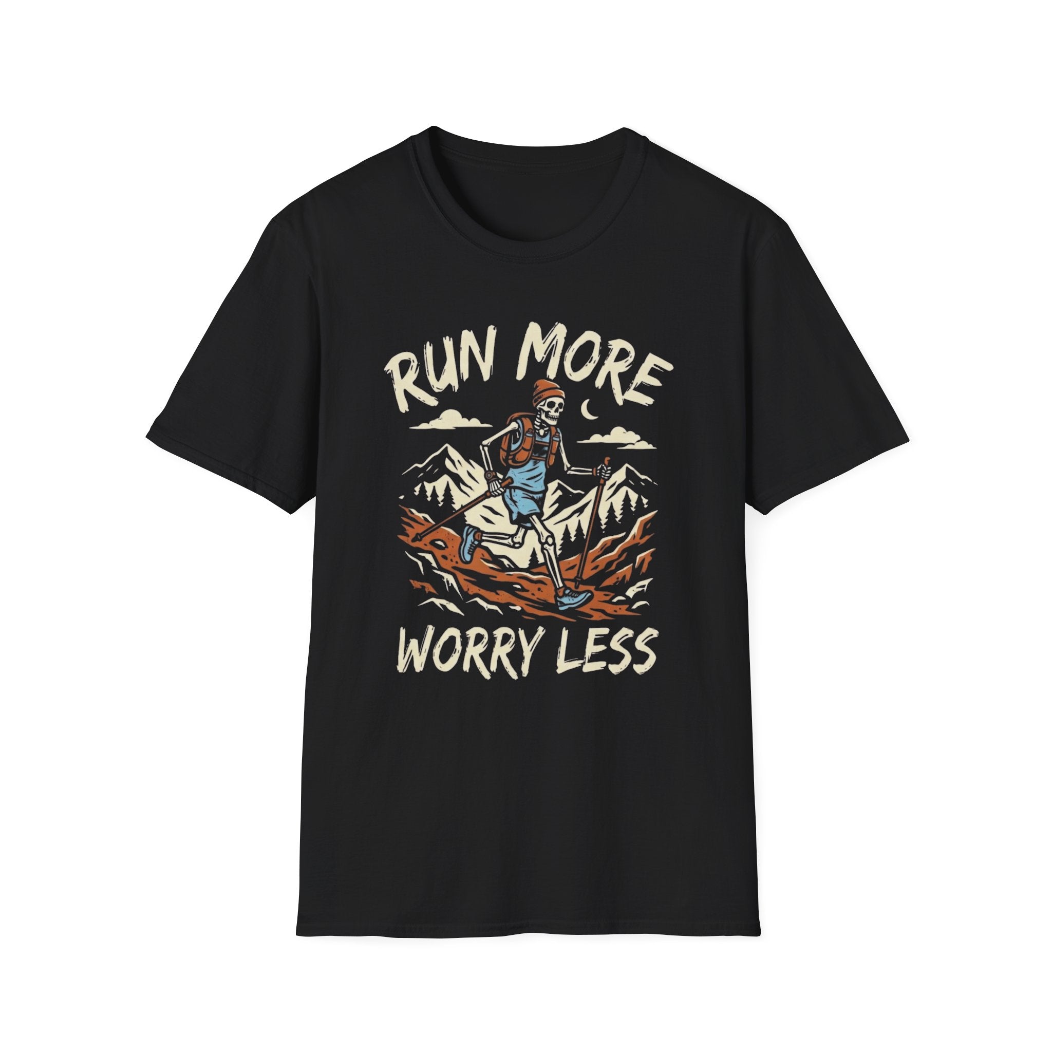 Run More Worry Less Trail Tee