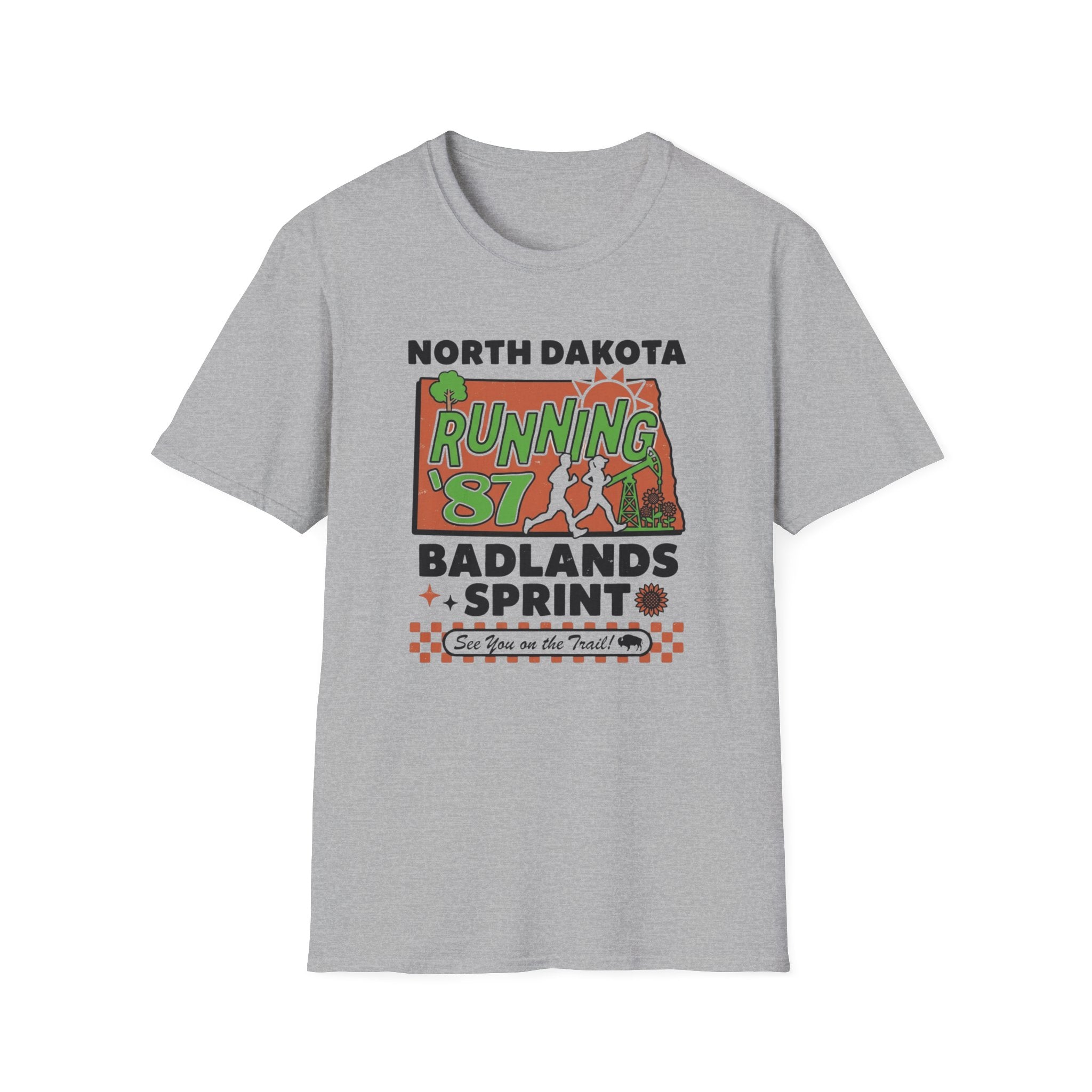 North Dakota Run T-Shirt